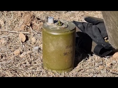 Видео: міна ОЗМ-72, відьма, пригаюча міна, жаба, або лягушка