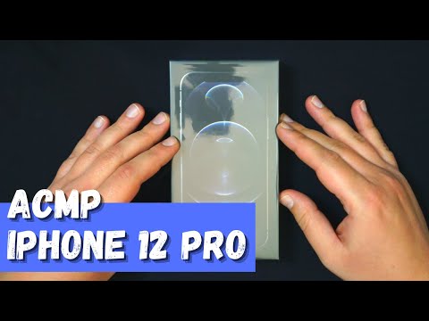 Видео: АСМР Распаковка iPhone 12 Pro, Что в моем телефоне