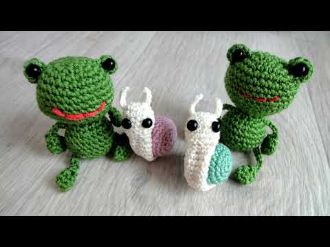 Видео: УЛИТКА амигуруми Snail amigurumi