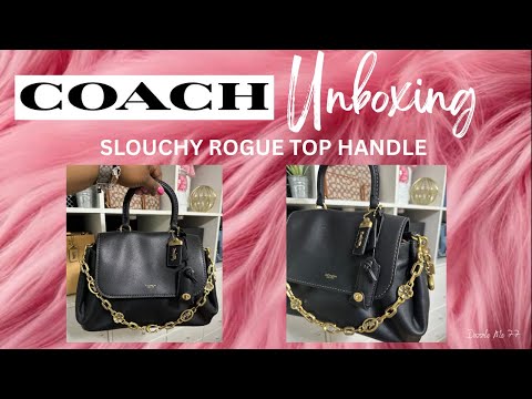 Видео: 🔥РАСПАКОВКА: Верхняя ручка COACH Slouchy Rogue🔥