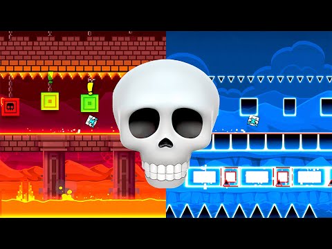 Видео: Geometry Dash, но БЕЗ ДЕКОРА...