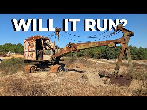 Видео: Заведётся ли? - Bucyrus 15-B 1950 года