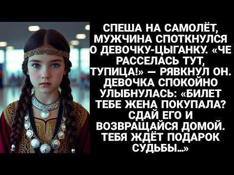 Видео: Спеша на рейс, мужчина споткнулся о девочку-цыганку. "Че расселась тут, тупица!" — рявкнул он…