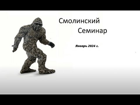 Видео: Смолинский семинар  Январь 2024