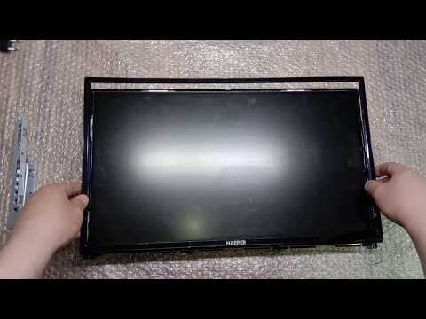 Видео: Ремонт подсветки LED ЖК HARPER 22F470 / Звук есть, изображение пропадает / Замена светодиодов