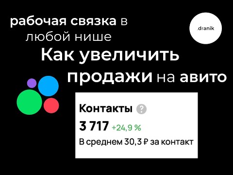 Видео: КАК УВЕЛИЧИТЬ ПРОДАЖИ НА АВИТО В 2024?! ПОВЕДЕНЧЕСКИЙ ФАКТОР | НАКРУТКА