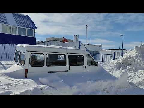 Видео: Мороз и Солнце день Чудесный! 1 Мая Посёлок Пангоды Надымский р-он Ямало Ненецкий автономный Округ.