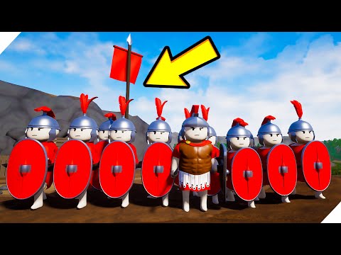 Видео: Я КОМАНДИР РИМСКОГО ВОЙСКА! Легион во славу Рима! - Shieldwall