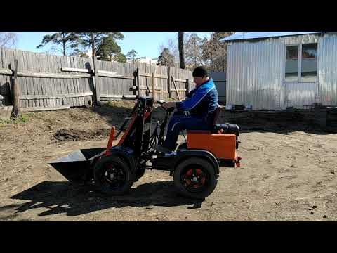 Видео: Мини погрузчик разобрал,покрасил и собрал за два дня.