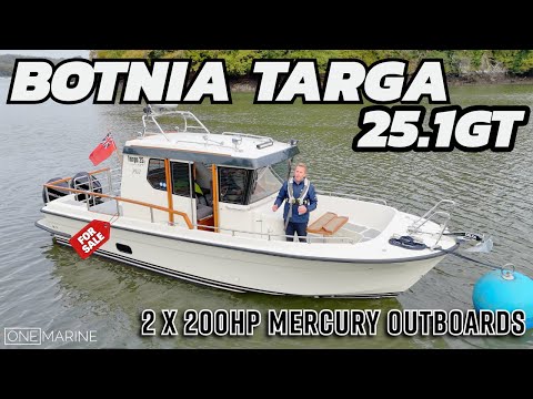 Видео: Botnia Targa 25.1 GT: подробное пошаговое руководство — уже в продаже! — Комфорт! Универсальность...