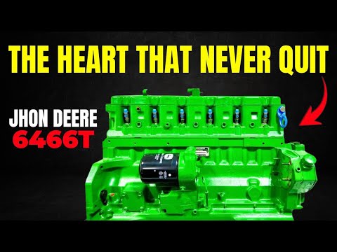 Видео: John Deere 6466T — тракторное сердце, которое никогда не сдаётся