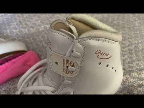 Видео: Новые коньки Edea chorus/прыгнула рит/вупсень и пупсень.