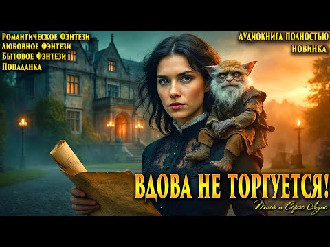 Видео: ВДОВА НЕ ТОРГУЕТСЯ! Полная Аудиокнига | Бытовое Фэнтези, Магия и Романтика