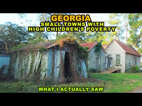 Видео: ДЖОРДЖИЯ: Маленькие города с высоким уровнем детской бедности. То, что я увидел, меня удивило!