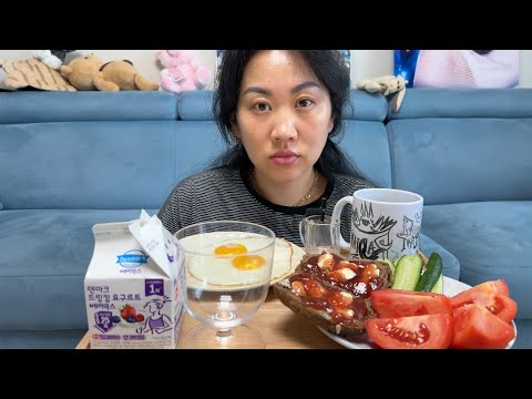 Видео: ЗАВТРАК 🍳/МУКБАНГ