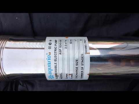 Видео: ремонт глубинного насоса aquario