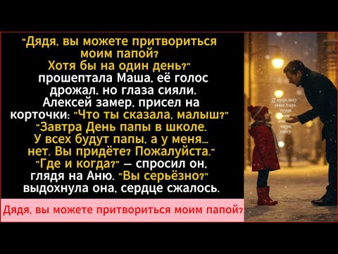 Видео: "Дядя, вы можете притвориться моим папой? Хотя бы на один день?"