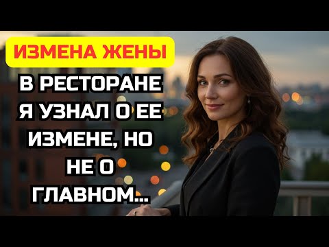 Видео: Годовщина брака, которую я не забуду. Измена жены с официантом. Я ушёл из ресторана один.