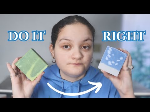 Видео: Секрет изготовления натурального синего мыла с индиго | Cadence Rose