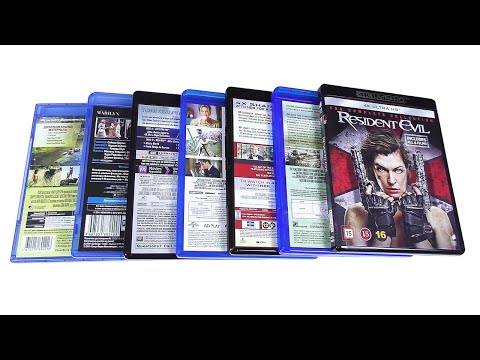 Видео: Пополнение коллекции #79: 4K UHD BD, Blu-ray фильмы