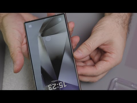 Видео: Защитное стекло SPIGEN для Samsung Galaxy S24 Ultra