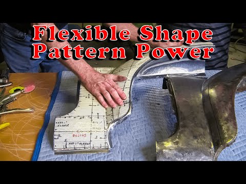 Видео: Формовка металла, гибкая форма, шаблон, мощность