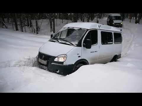 Видео: Соболь 4х4 в глубоком снегу