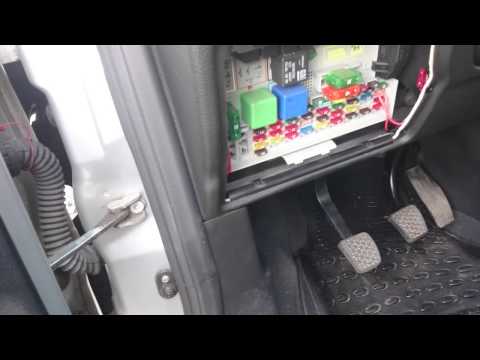 Видео: Отключение ESP Opel Zafira 2001  Года