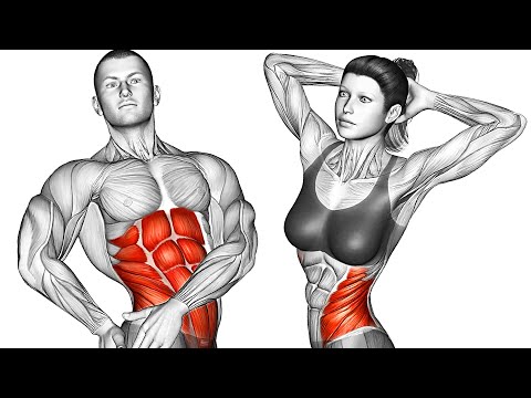 Видео: Упражнения Стоя для Похудения чтобы уменьшить Жир на Животе