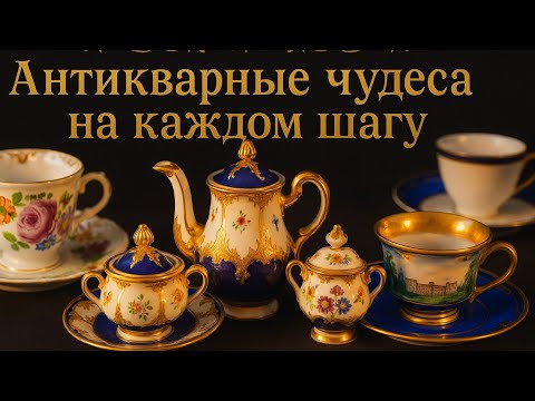 Видео: Атмосфера старинного рынка — прогулка среди чудес.Meissen, Herend, Rosenthal.