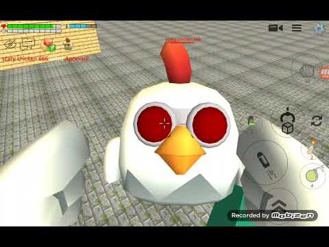 Видео: Я призвал scary chicken 666 в chicken gun 😱