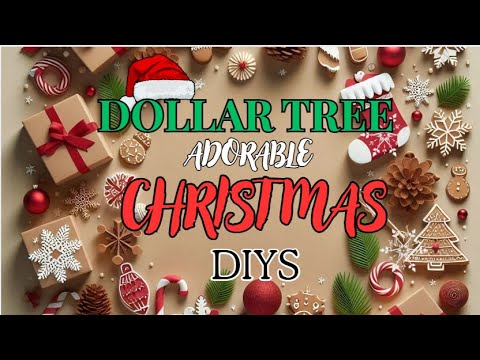 Видео: Очаровательные идеи рождественских поделок в виде долларовых елок ⛄🌲 Простые и веселые!