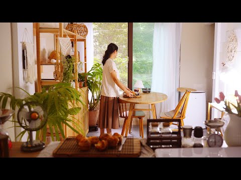 Видео: Утренняя рутина домохозяйки🍒Готовить Выпечка Уборка Ежедневная рутина в таунхаусе на природе