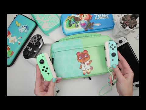 Видео: Чехол PDP Pro Elit Tom Nook для Nintendo Switch OLED/Lite. Распаковка и мини-обзор