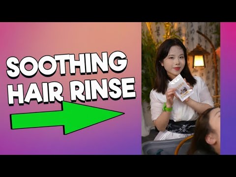 Видео: 💆‍♀️ Расслабляющее мытье волос ASMR | Глубокий массаж кожи головы и звуки мытья головы #asmr