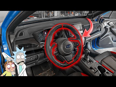 Видео: Карбоновый руль Subaru Impreza 2024 года!