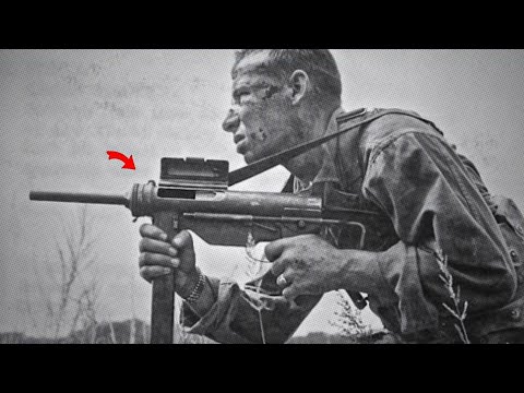 Видео: Оружие, которое заставило немецких снайперов бояться темноты — американский смазочный пистолет М3