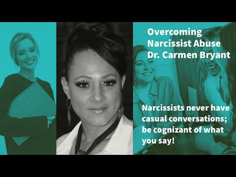 Видео: Нарциссы никогда не ведут непринужденных разговоров; будьте внимательны к тому, что вы говорите!