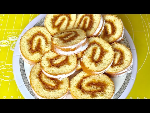 Видео: Ամենահեշտ ռուլետի պատրաստման եղանակը: Рецепт вкусного рулета с джемом. Rulet. Ruleti recept hayeren