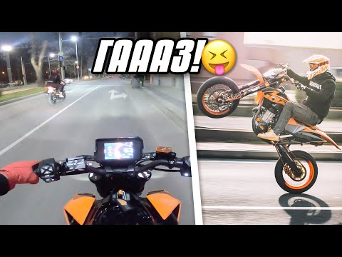 Видео: Градско Каране на Задна Гума! Въртим Гуми + Офроуд Каране със Surron-a!