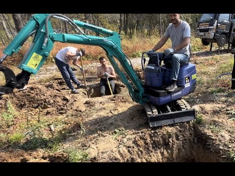 Видео: Малыш экскаватор против человека!!! / Kid excavator VS human