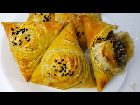 Видео: Uzbek Samsa / Самса |  سمبوسه اوزبیکی