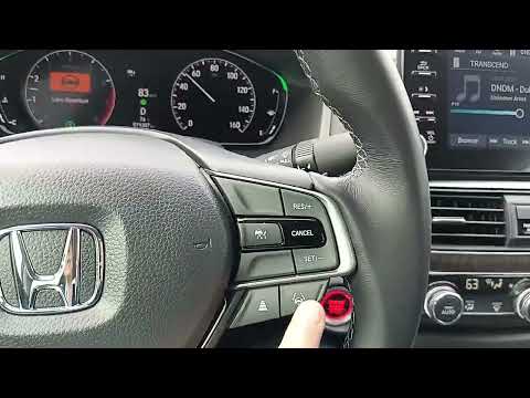 Видео: Как пользоваться круиз-контролем HONDA ACCORD X (2018-2022)