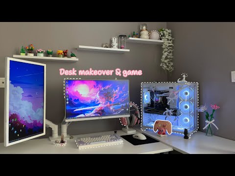 Видео: Мини-преображение стола + уютное игровое время 🎮✨ [ Мультиязычные субтитры ]