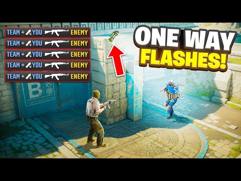 Видео: Все ONE WAY Flash, которые вам нужно знать в CS2!