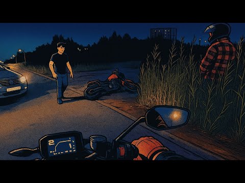 Видео: Мото ДТП. BMW S1000R ехал домой, а попал в реанимацию