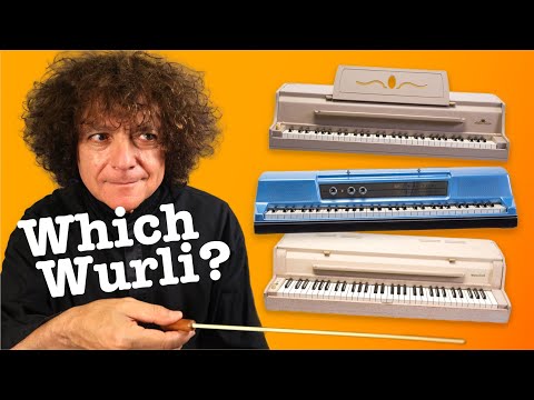 Видео: Сравнение звучания электропиано Wurlitzer: 120 против 140 140B 200