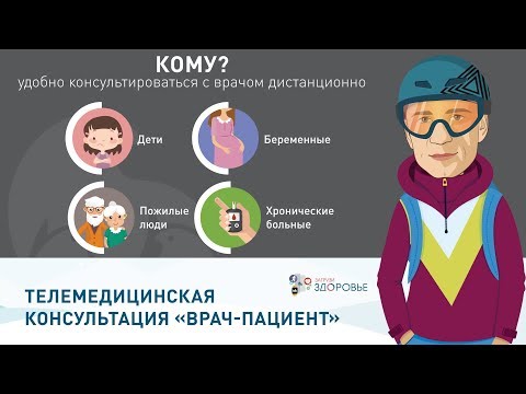 Видео: Телемедицинская консультация «врач-пациент»