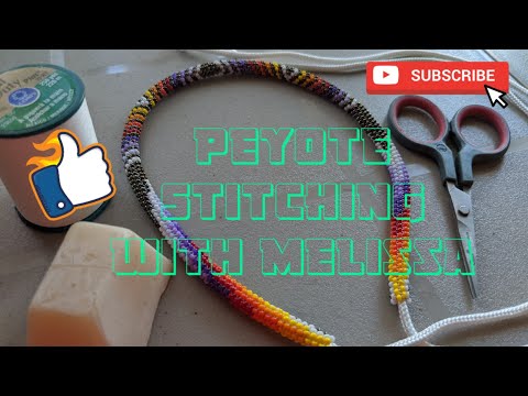 Видео: Урок по вышивке пейоте — длинная веревка