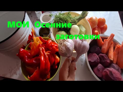 Видео: Аппетитка из красной свеклы и овощей, моя осенняя заготовка